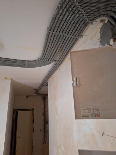 Квартира 40м2. Электромонтаж.